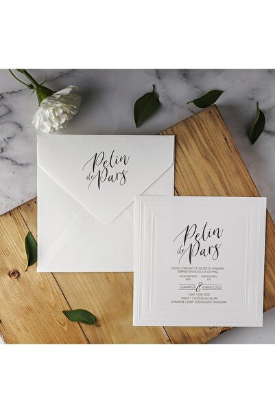 Genel Markalar Düğün Davetiye Eko Polen 40213