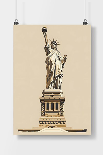 Luna Marissa Αφίσα Άγαλμα της Ελευθερίας Αφίσα τοίχου χωρίς πλαίσιο