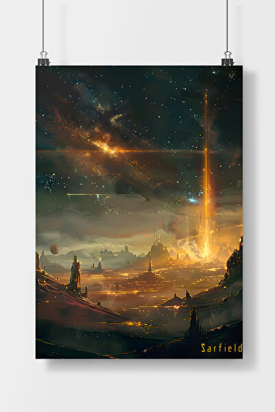 Luna Marissa Αφίσα Starfield χωρίς πλαίσιο τοίχου