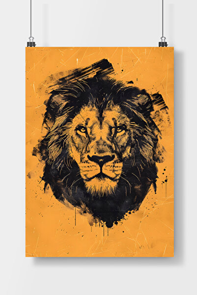 Luna Marissa Αφίσα με λιοντάρι χωρίς πλαίσιο τοίχου