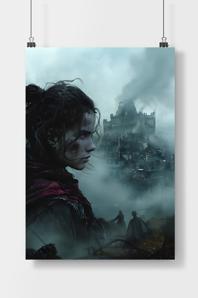 Luna Marissa Μια αφίσα τοίχου χωρίς πλαίσιο με τίτλο "A Plague Tale Requiem"