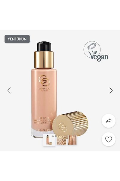 Oriflame Giordani Gold Age Defying Serum - Foundation Porcelain Warm 42238 (100% Original, Barcode Product)