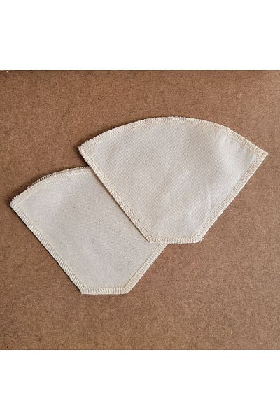 Going Zeero 2 Washable Coffee Filters with Raw Cotton