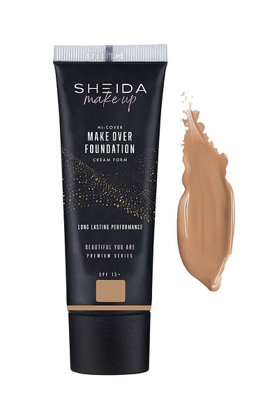 Sheida Make Over Cream Foundation (CREAM FONDÖTEN) No:50