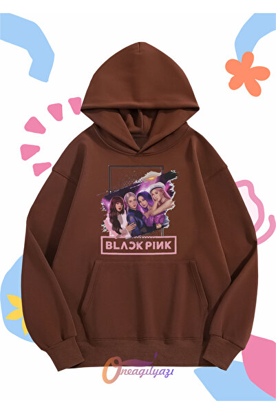 oneagılyazı Blackpink majica sa kapuljačom za decu, unisex, velika veličina