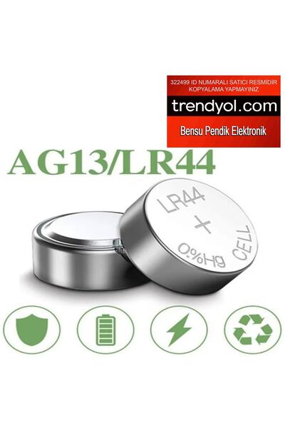 Powermaster 1 Adet Taze Ag13 Pil 10 Adet Değil 1 Adet L1154 Pil 1 Adet Lr44 Pil 1 Adet A76 Pil 1 Adet 357a Pil