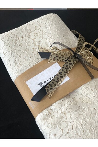 Refia co مفرش طاولة دانتيل قطني