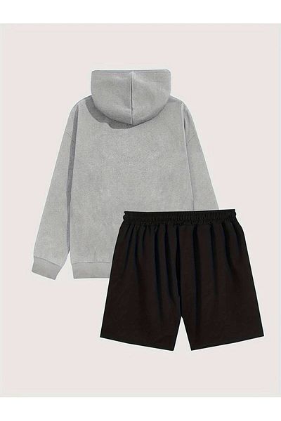 AMMA Unisex My Is On That Court 3 Yarn Sweatshirt and Tracksuit Set