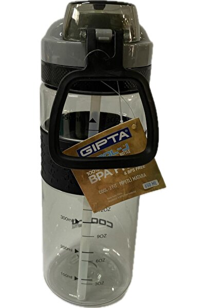 Gıpta Cool-J 7570 650 ml - Water Bottle with Straw, 4 Colors Mix Pctg