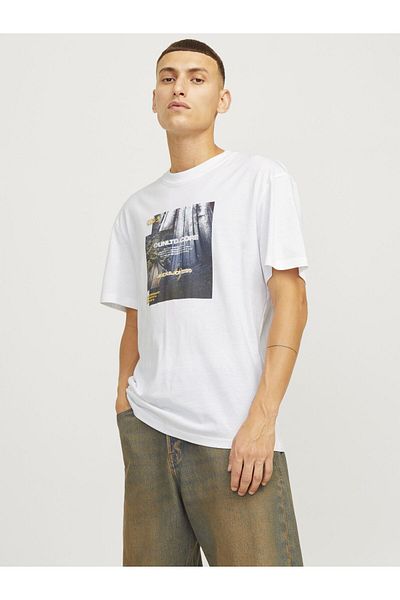 Jack & Jones T-shirt Printed Round Neck T-shirt