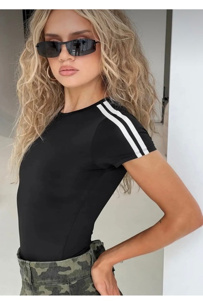 Les Séduisantes c.a. Μπλούζα με ρίγες στους ώμους