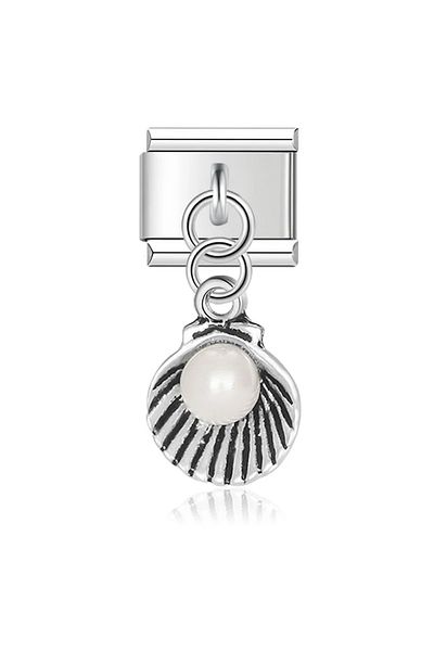 ITALIAN Stylish Mussel Design Charm