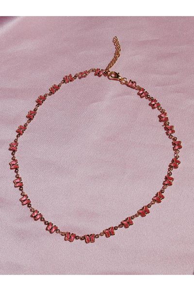 Reorah Collection Erika Butterfly Necklace - Stylish Design