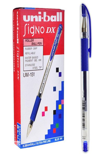 Ürün Evim Uniball Signo Dx 0.38 Blue Gel Pen - Um-151