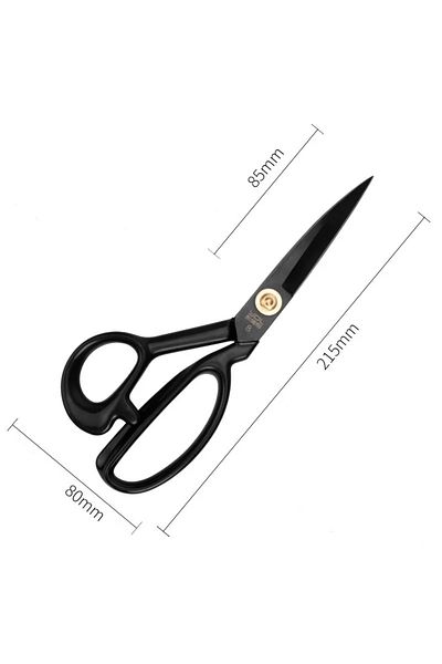 ATMACA TUHAFİYE YDL Stainless Steel Tailor Scissors - 8INCH-21.5 cm Fabric Scissors-Leather Scissors