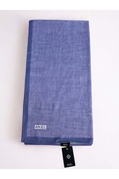 Akel Ψηφιακό μαλακό κασκόλ 95x95 - Μονόχρωμο