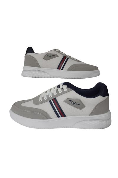 Tiglon White-navy Blue men's Anarok WalkinG Shoes - Orthopedic Sole, Casual Stylish DesiGn TGLON968-21