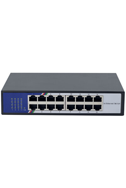SECUZİ Secuzi 16 Port 100 Mbps Ethernet Switch
