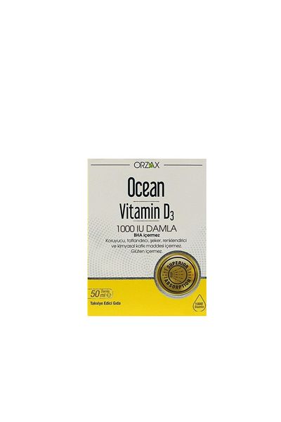 Ocean Vitamin D3 1000iu - Drop 50ml/100ml Facial Cleansing Gel Gift