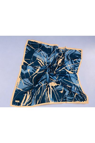 Akel Κασκόλ με παστέλ μοτίβο 95x95
