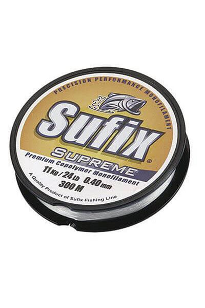 SUFIX Supreme Fishing Line Clear 0.45mm - 100m - 13.7kg