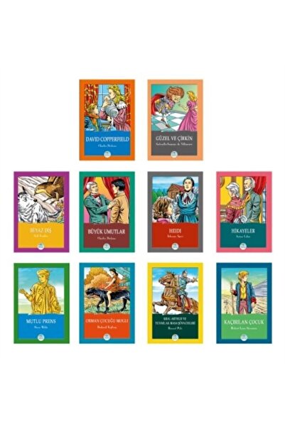 Mavi Çatı Yayınları Dünya Çocuk Klasikleri 10 Kitap Seti-5