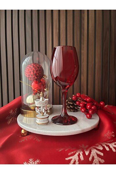 AtelierTimeFlies Paşabahçe Kırmızı Kadeh