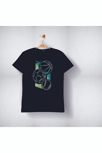 Cevval Boy's T-Shirt - 3 TOP Printed