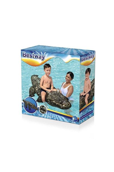 BESTWAY Floating Crocodile Bed