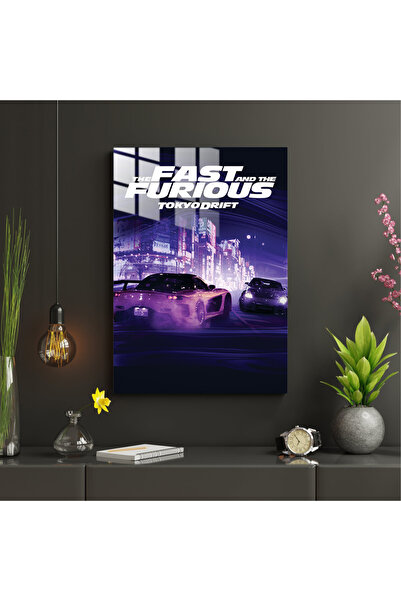 Özcan Reklam Hızlı ve Öfkeli Tokyo Drift Metal Poster
