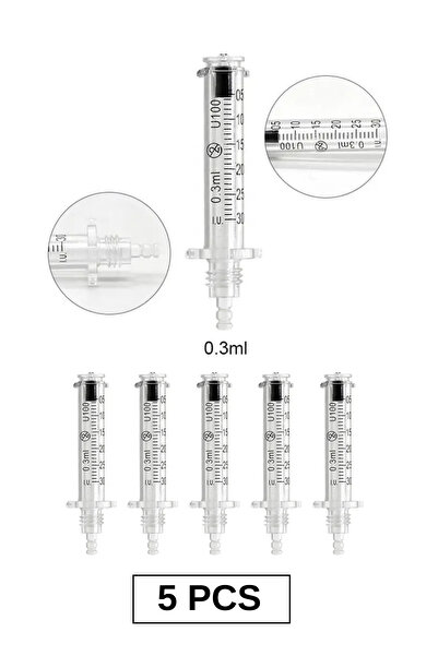 DEFOND 0.3ml 5Pcs Needleless Cap For Hyaluron Pen Pen HYALURON PEN PEN 0.3ML 5PCS