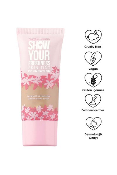 Pastel Show By Show Your Freshness Skin Tint Foundation - Foundation 504 Tan30 ml