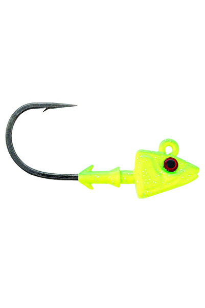 Mustad Sd824 Shad Jighead Sâhte Yemi Ch - Chartreuse 7gr - 3lu -
