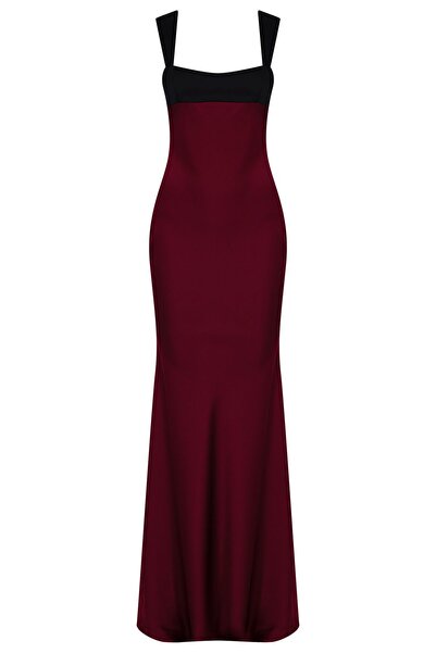 Herfetch Maroon Dress