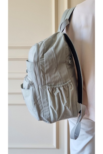 Just Polo luxury Crinkle School Bag - Waterproof and Multi-pocket