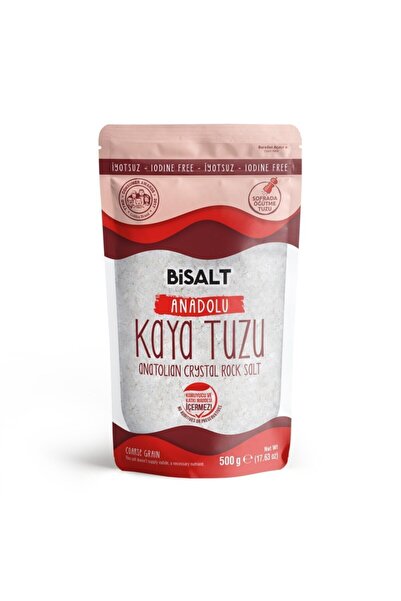 Bisalt Anadolu Kaya Tuzu Sofrada Öğütme 500 G