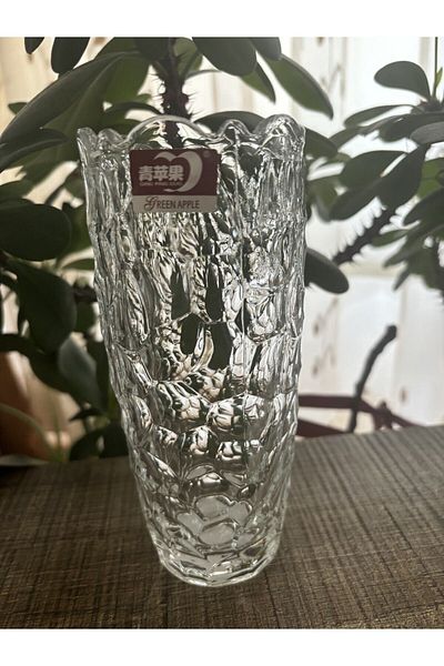 DİBA AVM Βάζο από κρυστάλλινο γυαλί 17,5 cm - 1 Τεμάχιο