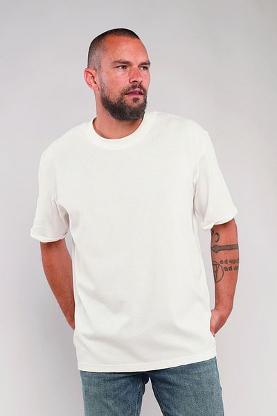 GABRİA Gabria Fold Sleeve Men's T-Shirt