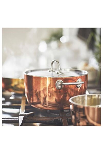 IKEA Fınmat Bakır-paslanmaz Çelik Tencere 3 Litre