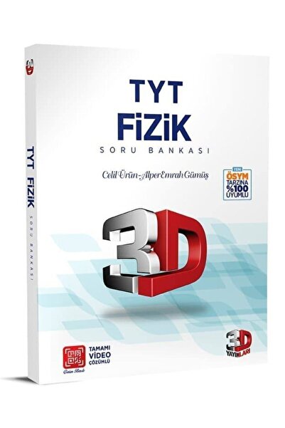 3D Yayınları Tyt Fizik Soru Bankası Tamamı Video Çözümlü