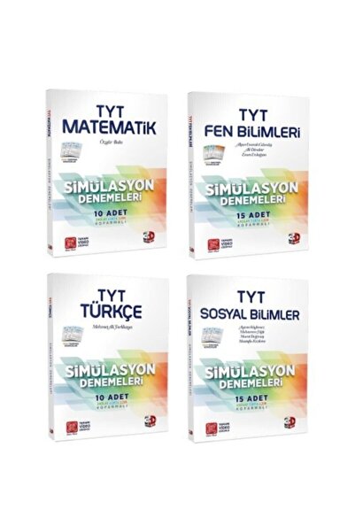 3D Yayınları Tyt Branş Deneme Seti 4'lü Kitap