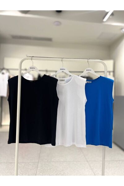 Oyer Moda Γυναικεία αμάνικη μπλούζα με επένδυση