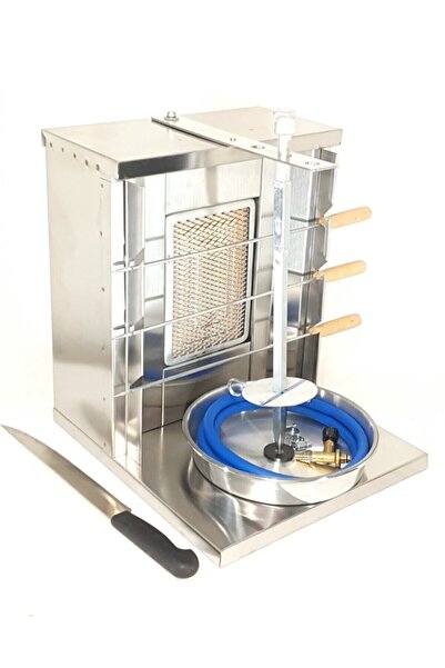 Element Döner Ocağı Mini Tip Döner Makinesi Tek Gözlü Döner Ocak Bıçaksız