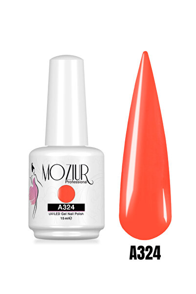 MOZIUR Kalıcı Oje Uv Led A324 (NEON RENK) 15ml