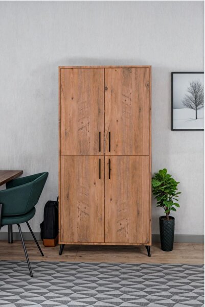 One Art Home Practical Çok Amaçlı Kapaklı Kiler Ayakkabılık Mutfak Erzak Dolabı