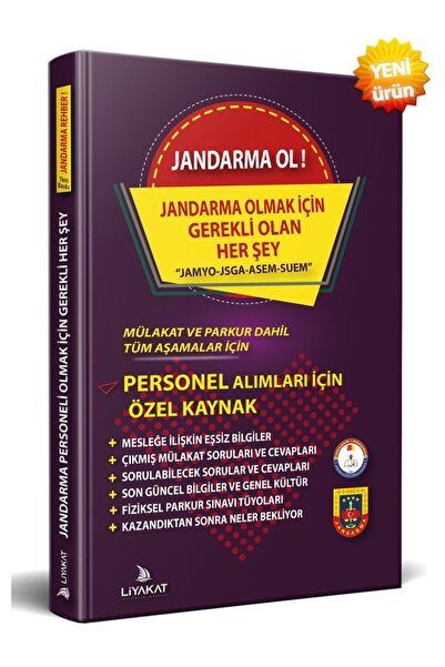 Liyakat Yayınları Jandarma Ol (JANDARMA OLMAK IÇİN GEREKLİ OLAN HER ŞEY) 2026...