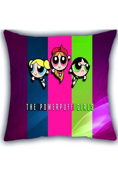 Buka Shops Powerpuff Girls Colorful Pillow