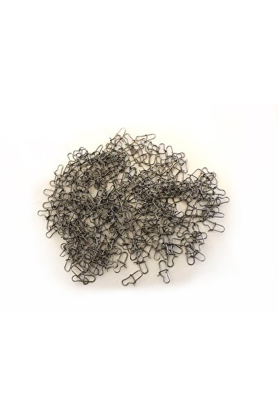 CAPTAIN 5014 Inox Yapay Yem Klipsi Nikel Snap 0 Numara 250'li Paket