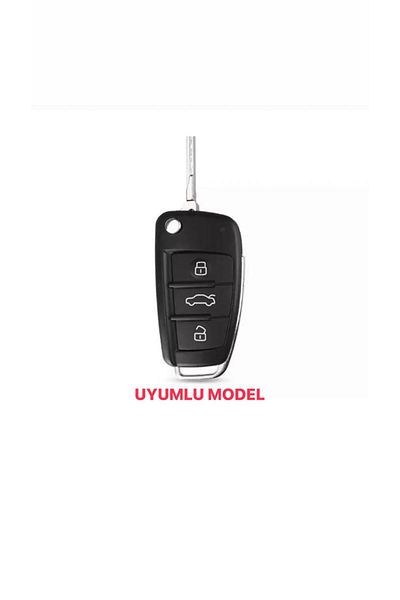 EBG İSTANBUL Grey Gold Color Key Protection Case for Audi A1-A7 Model