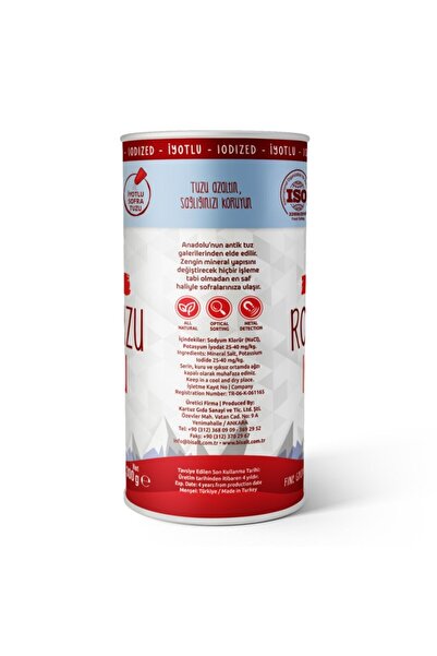 Bisalt Anadolu Kaya Tuzu Iyotlu Tuzluk 300 G